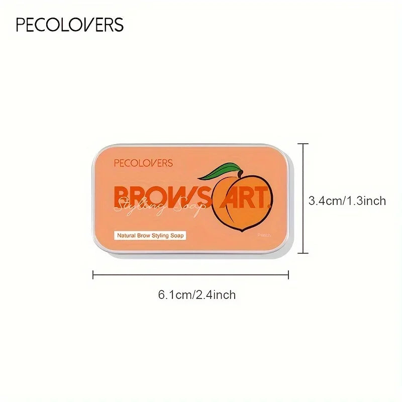 1Pcs Natural Transparent Pomade Eyebrow Styling Soap Brows Gel Wax Fixer With Brush Make-up for Women Eyebrow Cosmetics