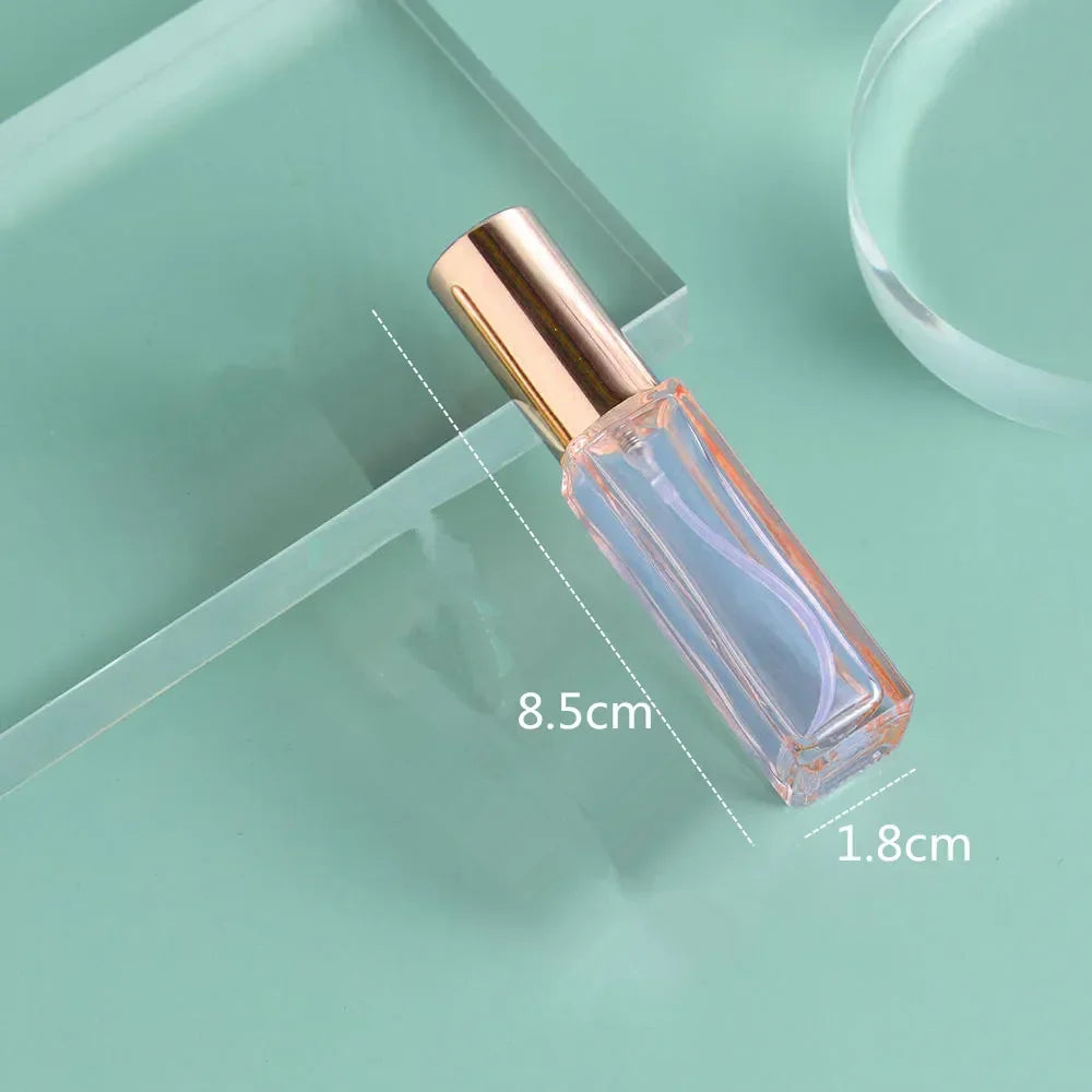 10ml Mini Perfume Spray Bottles Glass Refillable Bottle Portable Travel Oils Liquid Cosmetic Container Perfume Atomizer 여행용