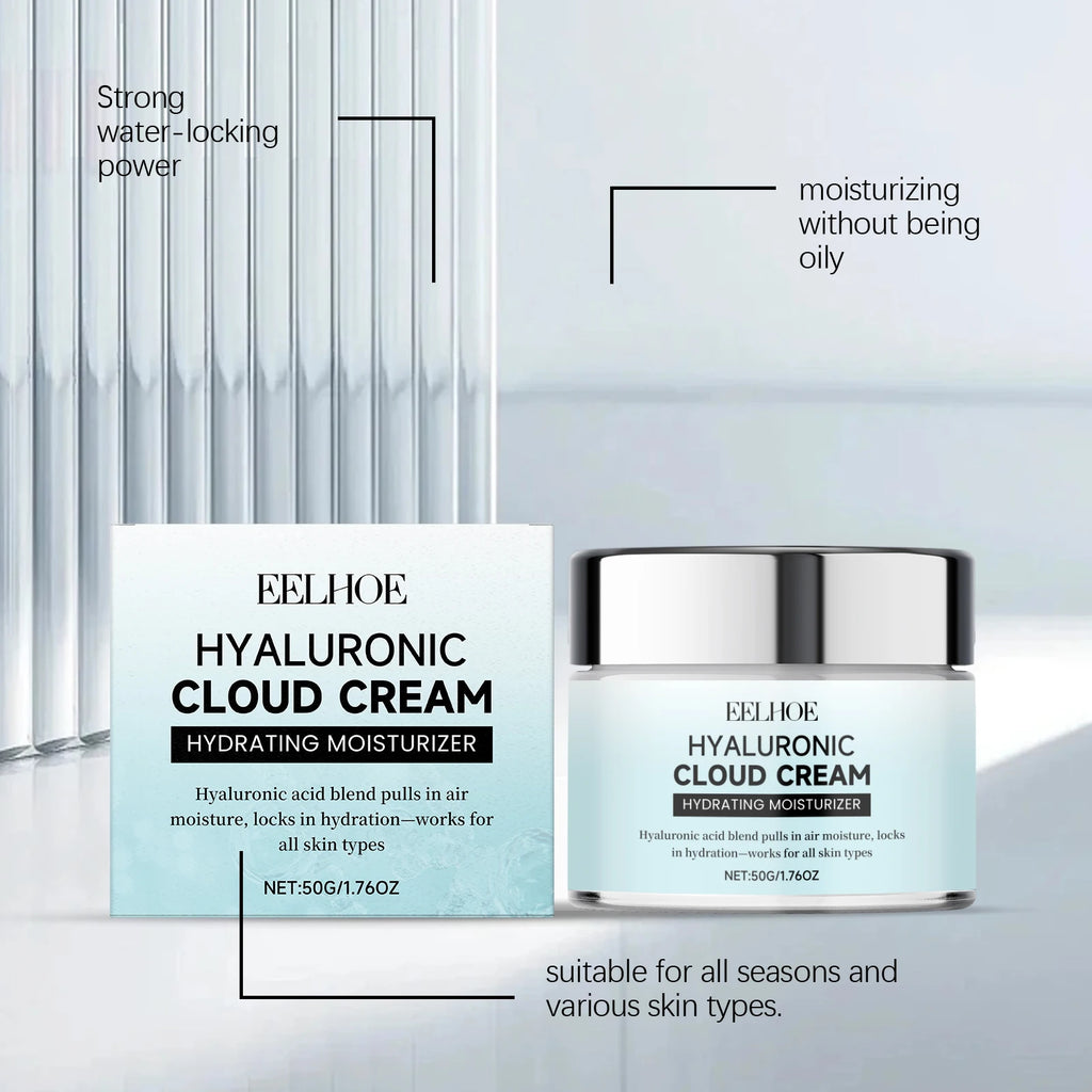 Hyaluronic Acid Facial Moisturizing Cream - Gently Nourishes and Hydrates, Leaves Skin Soft and Radiant, Ideal for Daily Care
