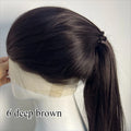 360 Lace Black Wig for Women 26inch Long Straight Hair Wigs High Quality 1B Black Synthetic Lace Wigs For Cosplay Daily Use
