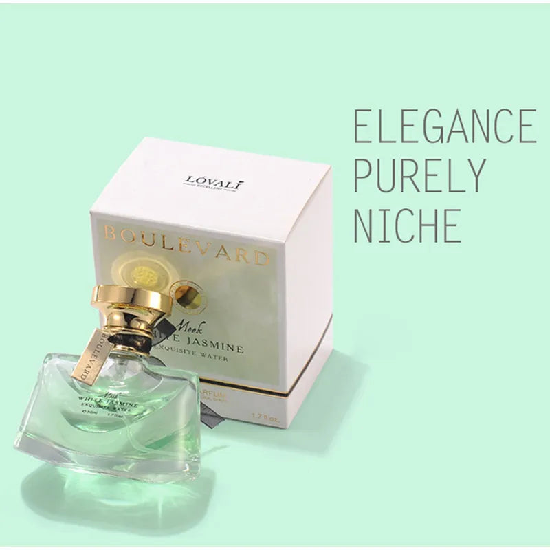 High-end Brand Jasmine Perfume Unisex Natural Fresh Jasmine Musk Light Perfume Lasting Floral Fragrance Exudes Charm Fragrance