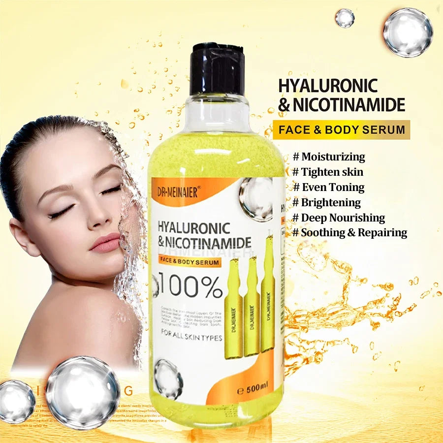 Body Lotion AHA Hydroxy Acid & VC Moisturizing Brightening Body Lotion Nourishing Moisturizing Skin Skin Care Products 500ml