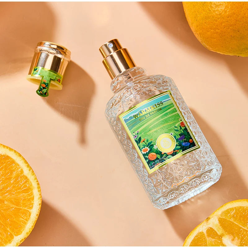 Floral Woody Perfume Natural Fresh Rose Musk Lasting Fragrance Eau De Toilette Flirting Pheromone Romantic Citrus Perfume 50ml