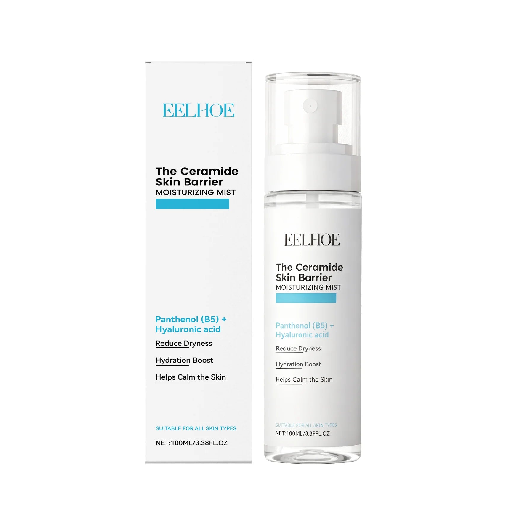 EELHOE Moisturizing Face Mist Hyaluronic Acid Strengthening Skin Barrier Repair Care Soothing Panthenol Hydrating Facial Mist