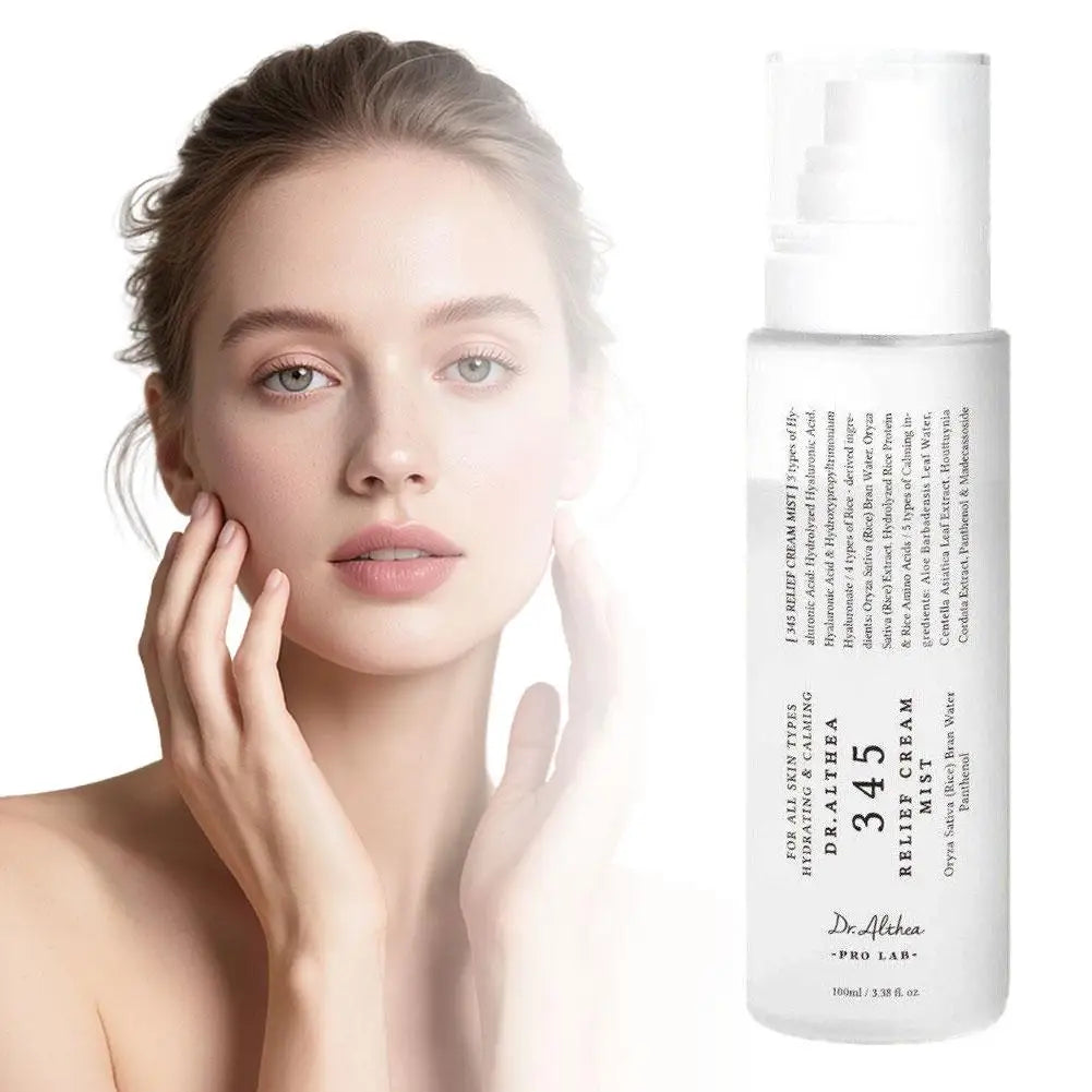 Dr. Althea 345 Relief Cream Mist Double Layer Spray Moisturizing Essence Hydration Mist Sensitive Skin Refreshing Fine Skin Care