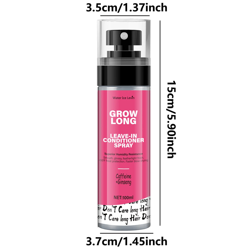 No-Wash Conditioner Spray - Moisturizing, Oil-Controlling, No-Wash Dry Hair Care, Suitable for All Hair Types, Hair Care Essentials for Men and Women