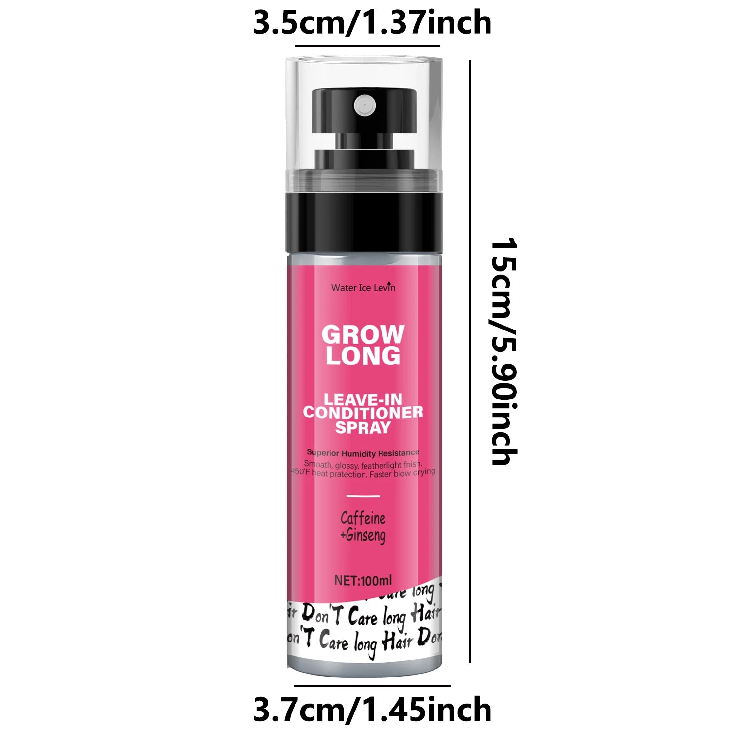No-Wash Conditioner Spray - Moisturizing, Oil-Controlling, No-Wash Dry Hair Care, Suitable for All Hair Types, Hair Care Essentials for Men and Women