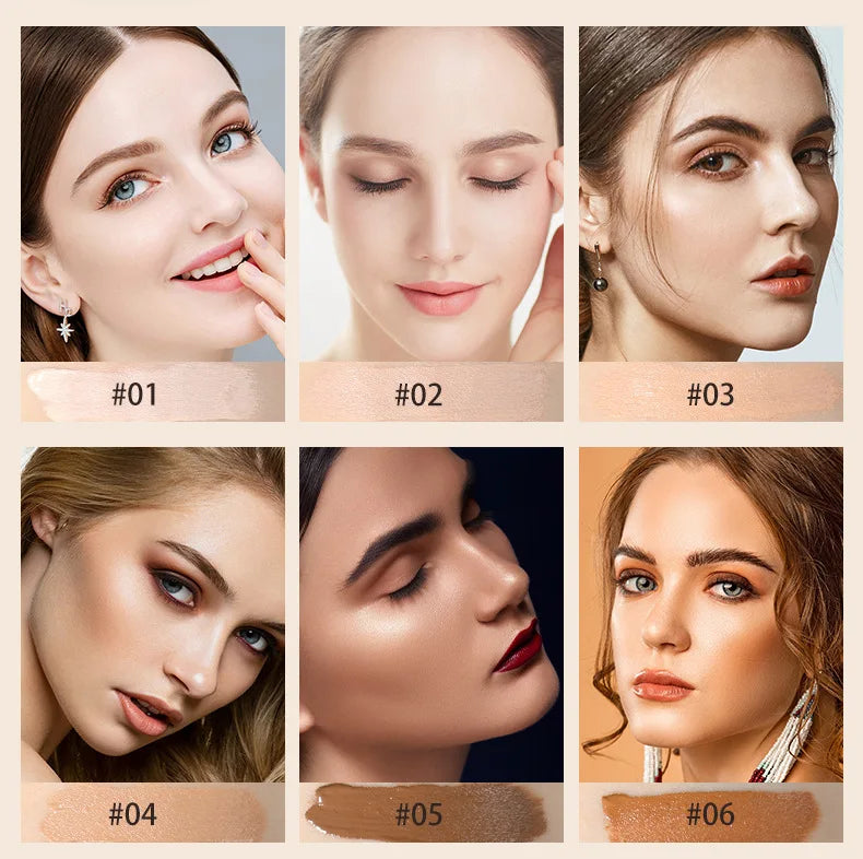 Concealer liquid pen covers and modifies blemishes spots acne marks facial make-up and brightens skin tone