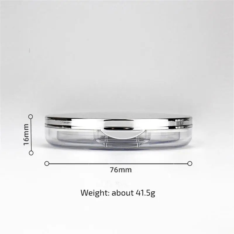 Small Portable Powder Case Empty Makeup Box 5 Gram Cosmetic Container Travel Size Containers Compact Powder