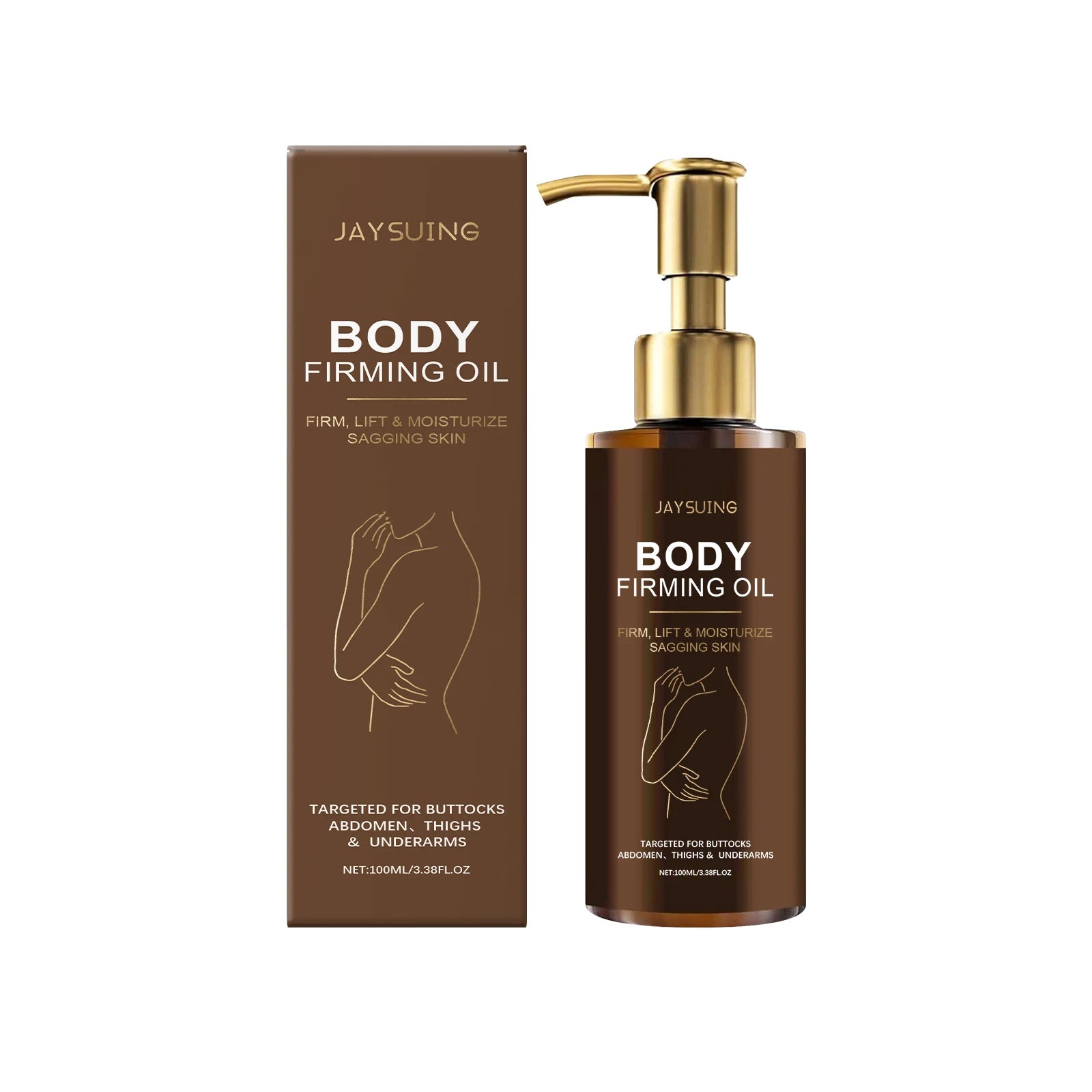Moisturizing and firming body oil, improves dryness and roughness, easy to absorb during massage, makes skin smooth and radiant