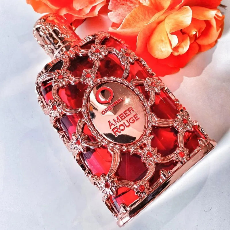 80ml Fresh Fruity Gourmand Perfume Elegant Long Lasting Amber Notes Luxury Oriental Unisex Scent Arabian Style EDP