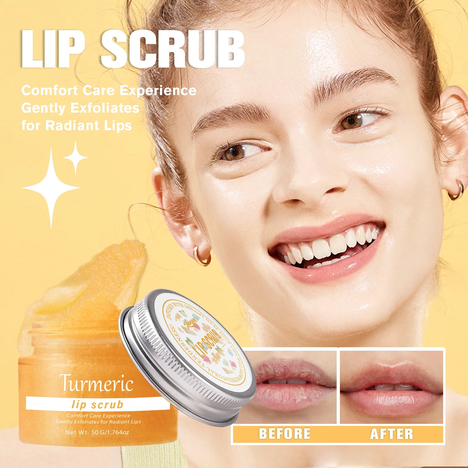 Lip scrub 50g brighten exfoliating lip  raspberry vanilla coconut watermelon lip moisturizing gift for women