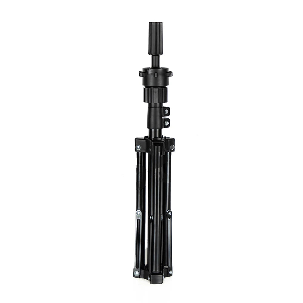 Wig Head Stand - Adjustable Mannequin Head Stand - Wig Stand Tripod for Cosmetology Hairdressing Training (Head Not Included)