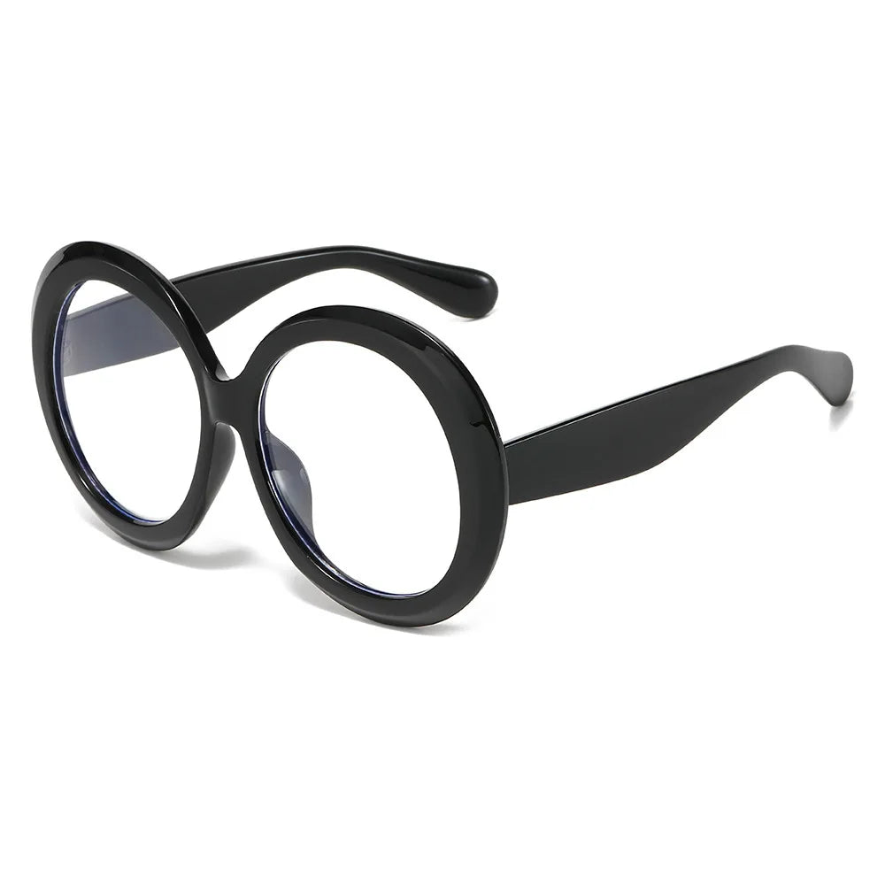 Oversized Round Sunglasses Women Men Luxury Brand Big Frame Sun Glasses Goggles Large Shades Unisex Riding Eyeglasses