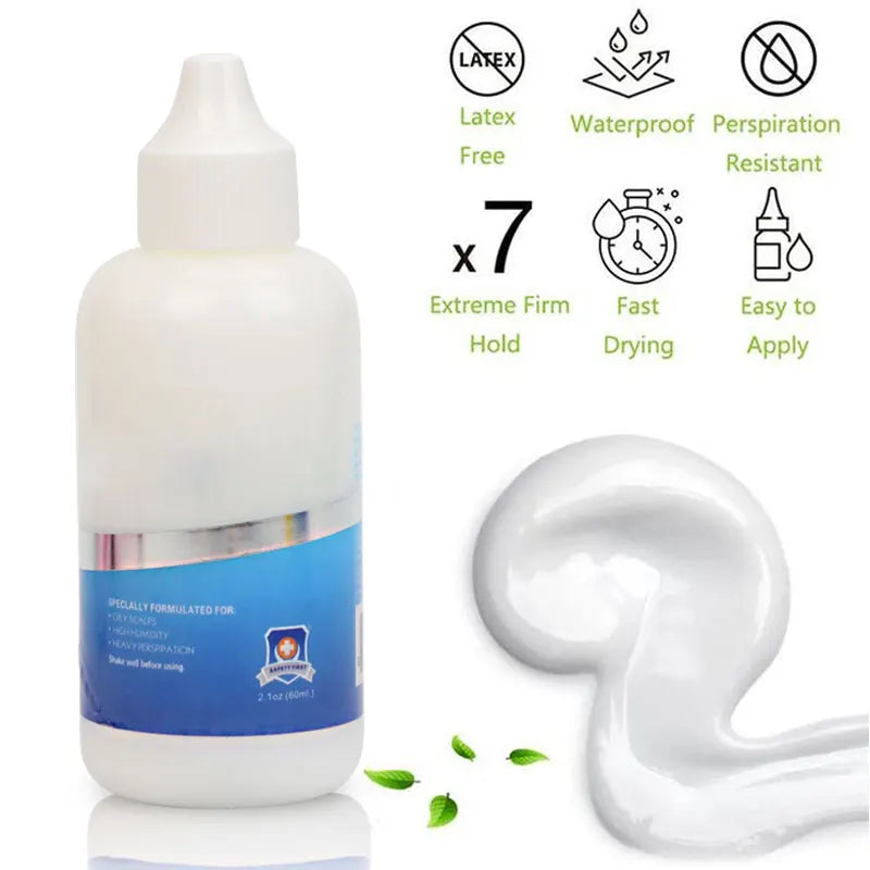 Lace Melting And Holding Glue 38ml 60ml 90ml Hair Adhesive Lace Wig Glue For Wigs Strong Hold Natural Finishing Hold Bond Glue