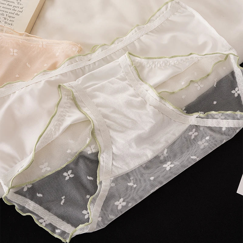 Seamless Panties for Underpants Women Underwear Fashion Sexy Panties Set Pack Transparent Linergie Women's Lingerie Micro Briefs