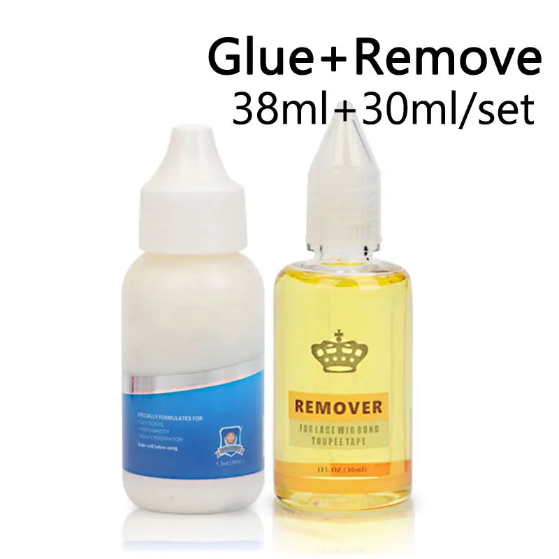 Lace Melting And Holding Glue 38ml 60ml 90ml Hair Adhesive Lace Wig Glue For Wigs Strong Hold Natural Finishing Hold Bond Glue