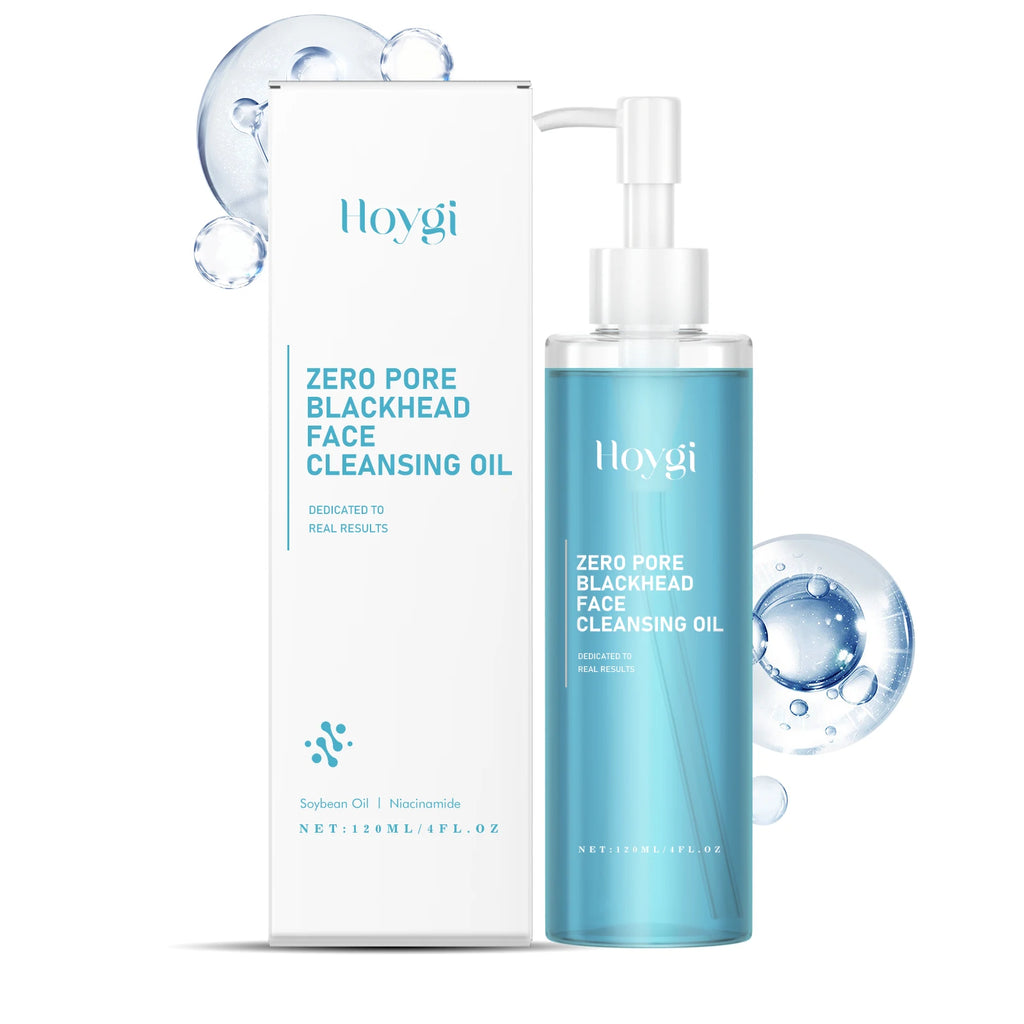 Makeup Remover Oil Purifying Pores Gentle Soothing for Face Eyes Lips Non-Tightening Refreshing Moisturizing Facial Cleanser Oil
