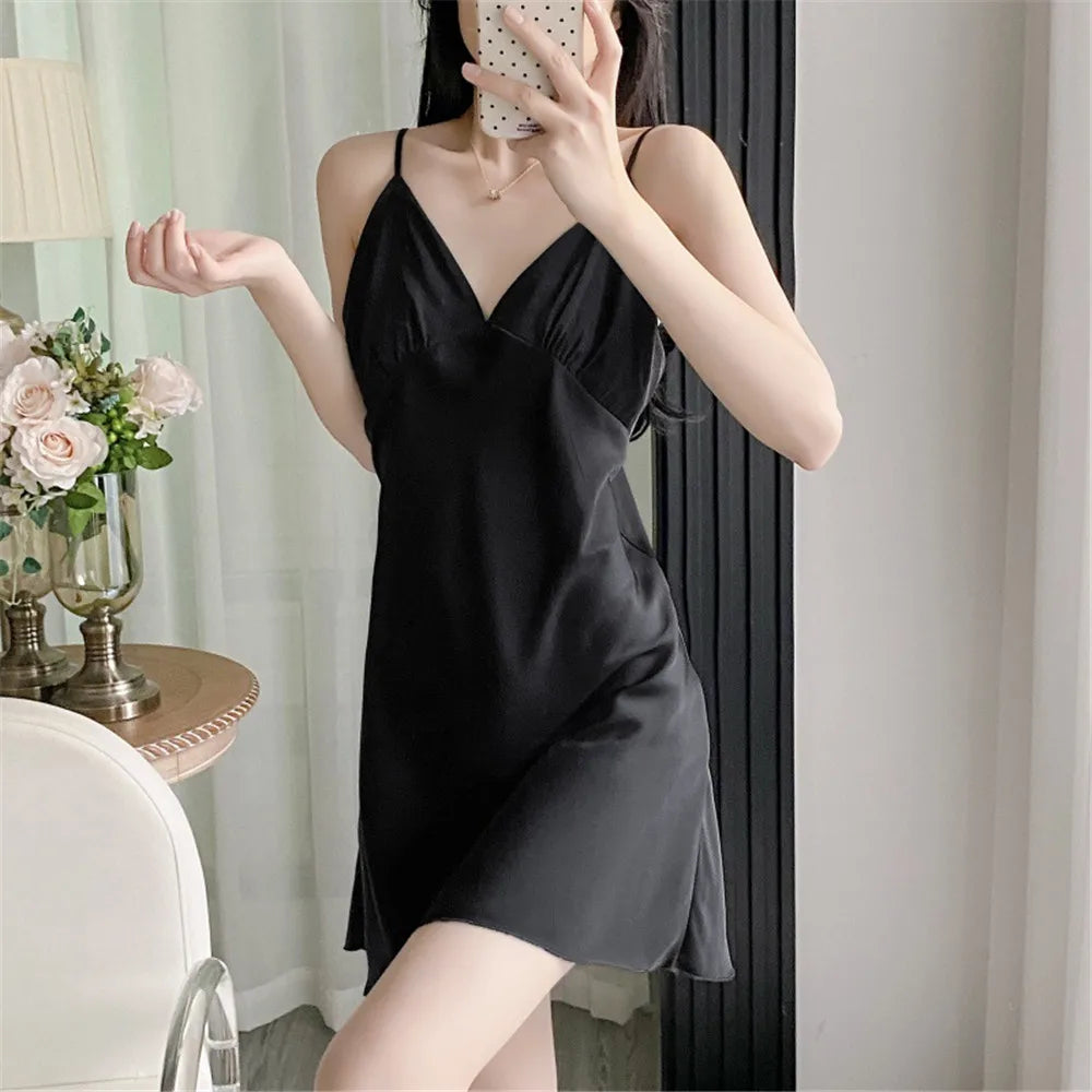 2 Pcs Nighty&Bathrobe Sets Bride Bridesmaid Wedding Robe Gown Womens Sleepwear With Belt Nightgown Loose Kimono