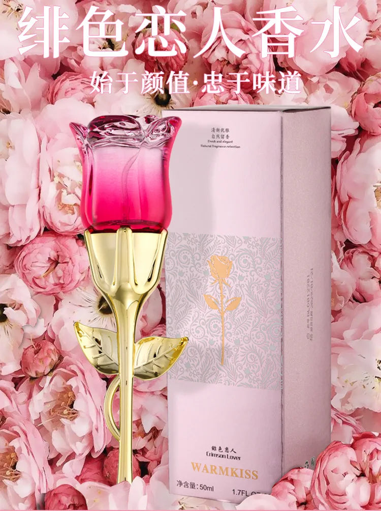 50ML Scarlet Lover Perfume Long-lasting Floral Fragrance Eau de Parfum For Women Original Perfume Brand Unique Casual Date Gift