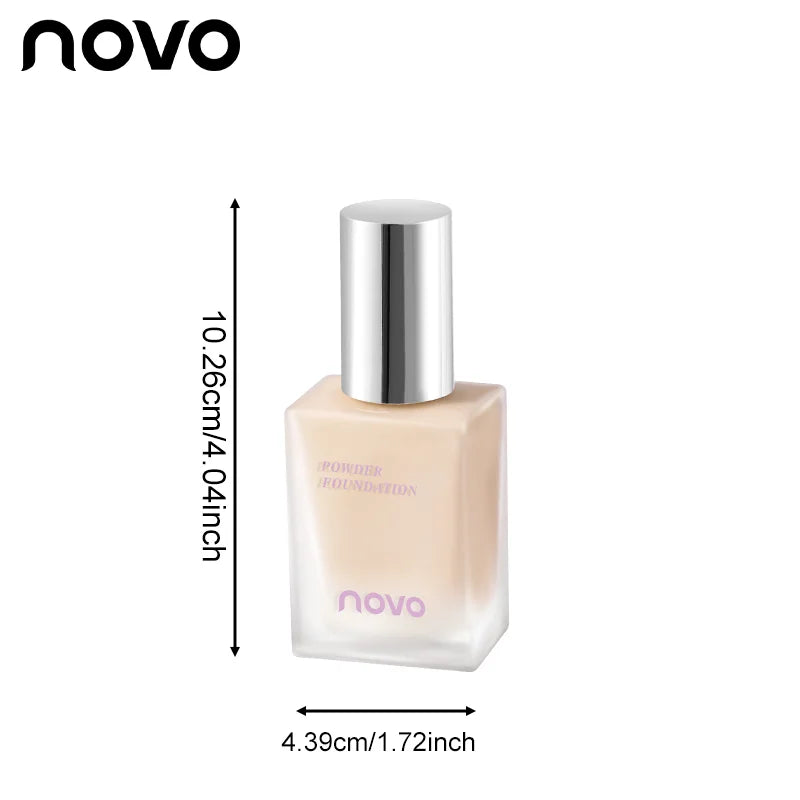 Liquid Foundation With Hyaluronic Acid & Vitamin E, Evens Skin Tone + Reduces Dark Spots For A Glowing, Matte Finish, Waterproof