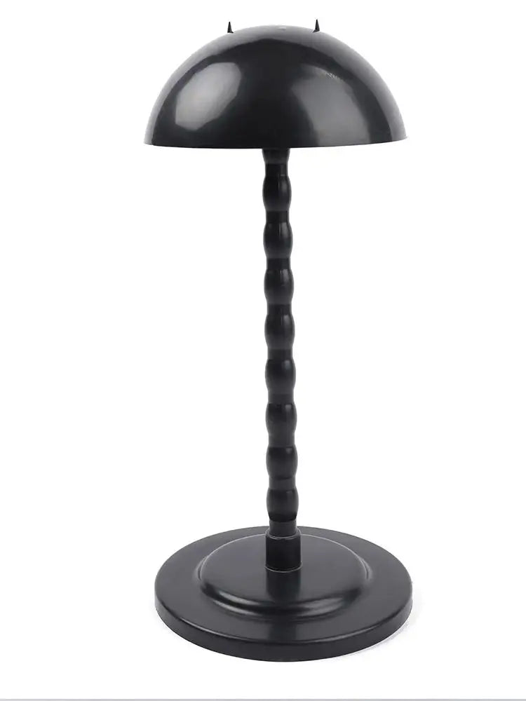 Wig Stand Mushroom Top Plastic Folding Stable Durable Hair Portable Head Hat Cap Display Holder Tools For Styling Wigs Toupee