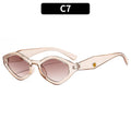 Vintage Cat Eye Sunglasses Women Men 2025 Brand Designer Fashion Goggle Sun Glasses Female Trends Shades Outside Eyewear UV400