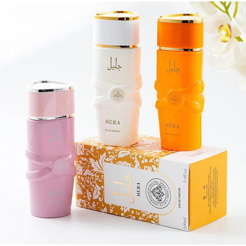 Arabic Unisex Perfume Latf Eau De Parfum Spray Flower Fruits Notes Women Fragrance Spicy Oriental Gourmand Scent Musk Body Mist