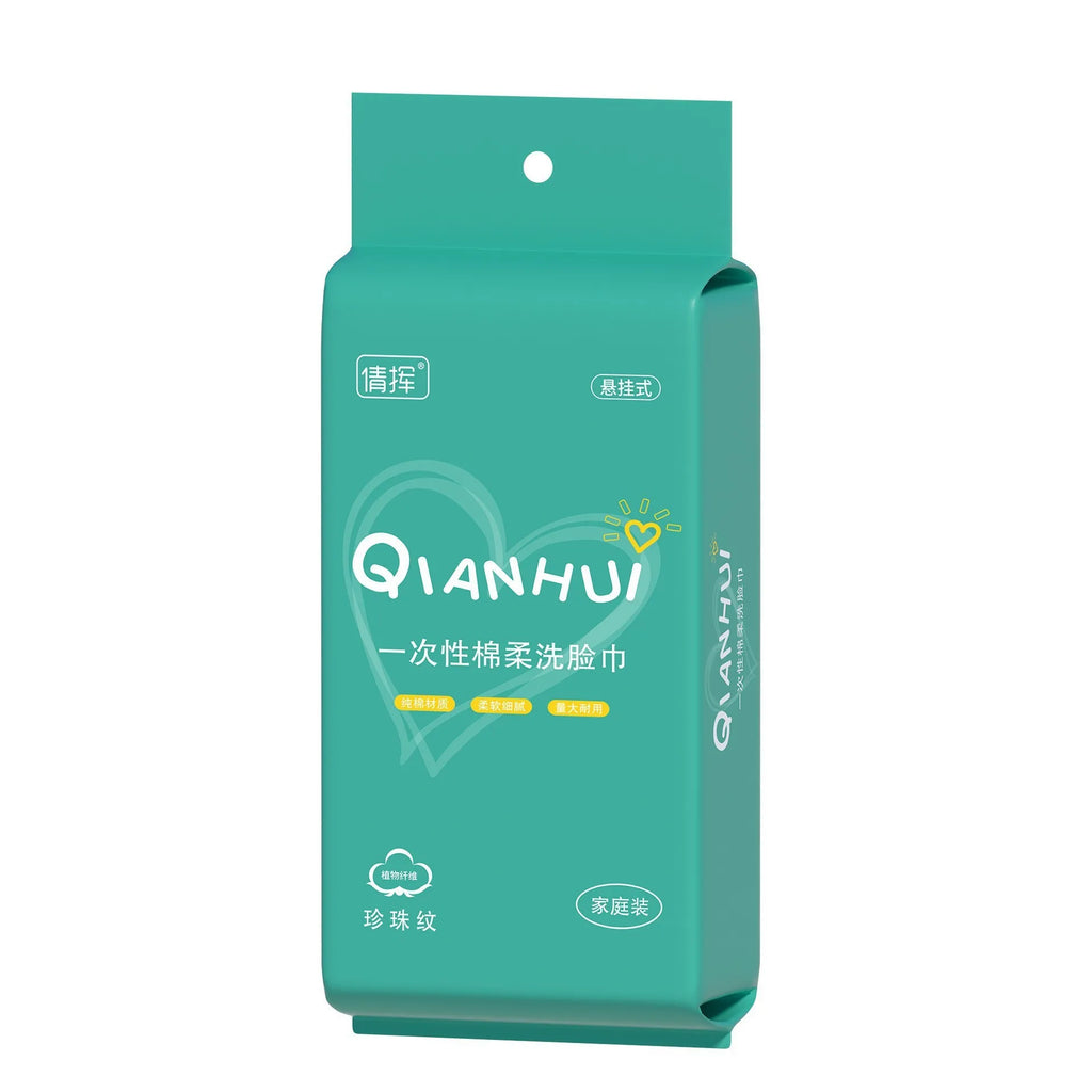 Disposable Cotton Facial Wipes Thickened Pull-Out Facial Cleansing Wipes Soft Cotton Wipes Baby & Household Face Wipes