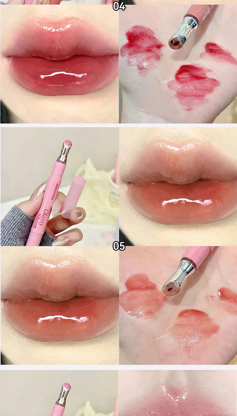 Pinkyfocus Lip Gloss Is Moisturizing, Natural, Easy to Apply, Has a Water-Gloss Finish, Does Not Stick to the Cup, Does Not Show Lip Lines, Is Non-Sticky, Enhances Lip Volume, Brightens the Complexion, High-End Versatile Kore